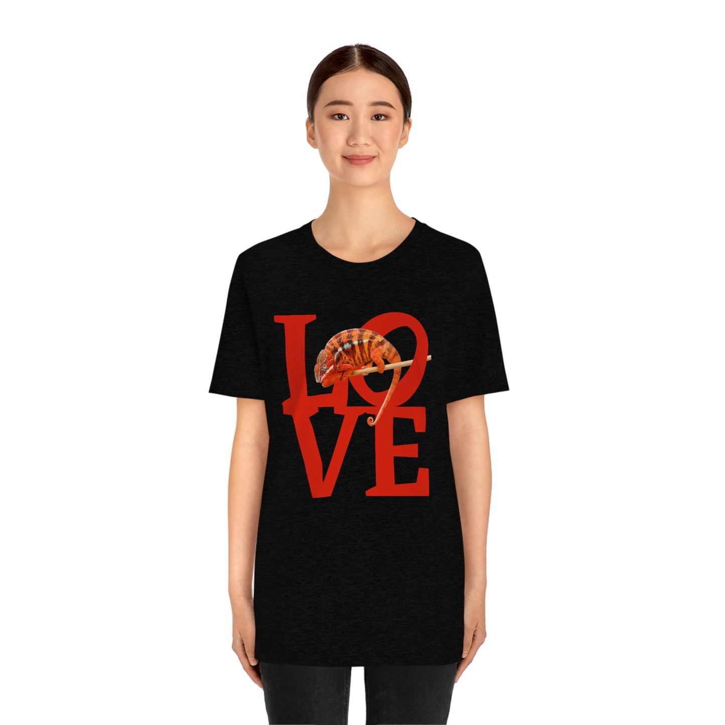 Panther Chameleon LOVE Unisex T-Shirt