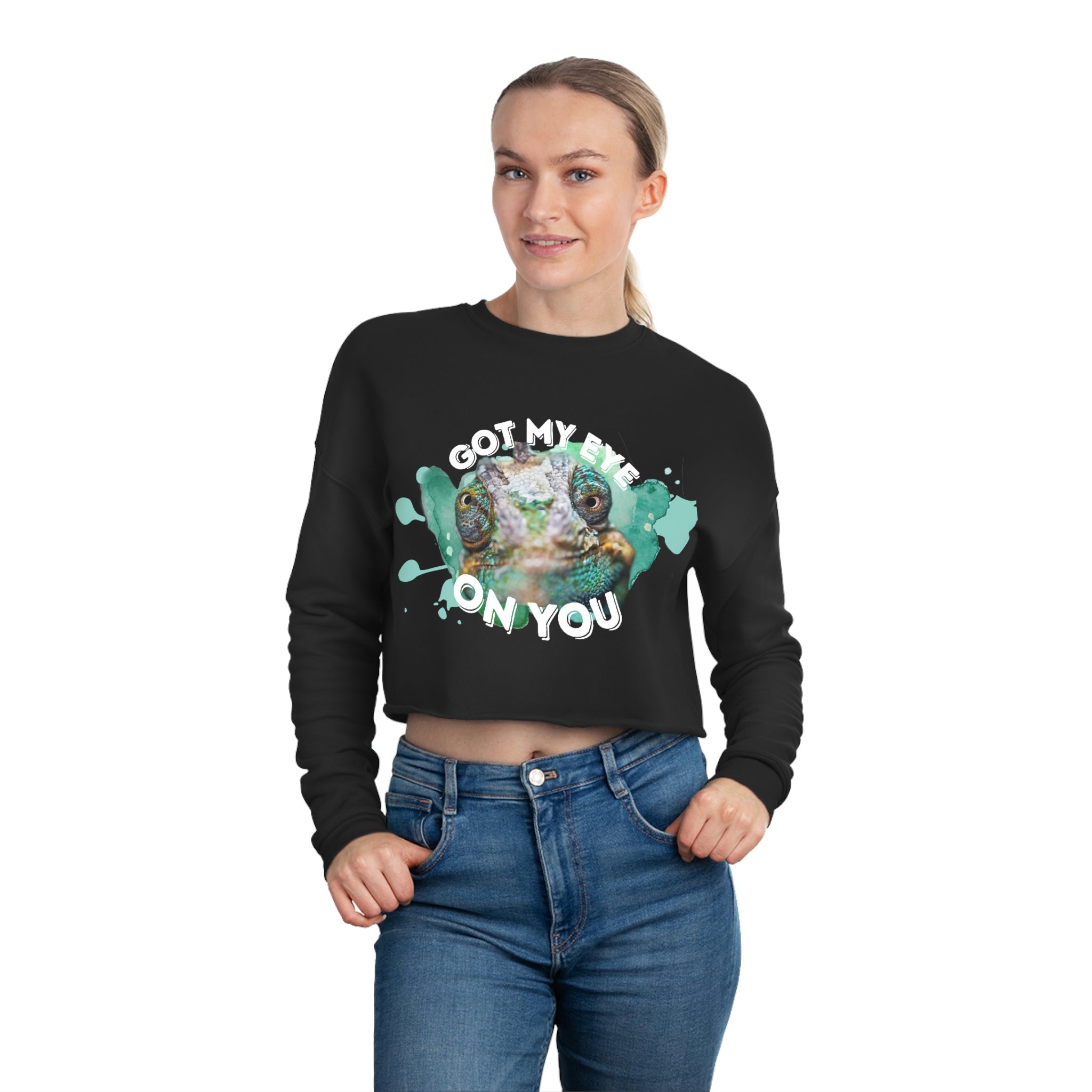 Cropped Sweatshirt - outlet Behold the Eye