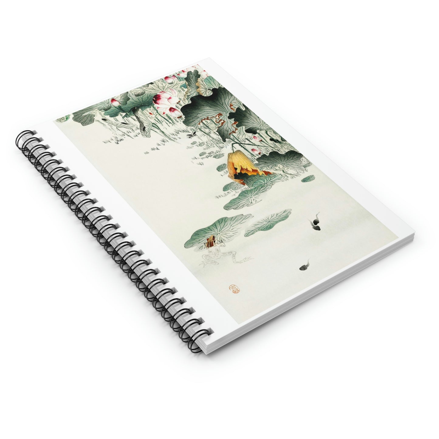 Frogs and Tadpoles Ohara Koson Notebook