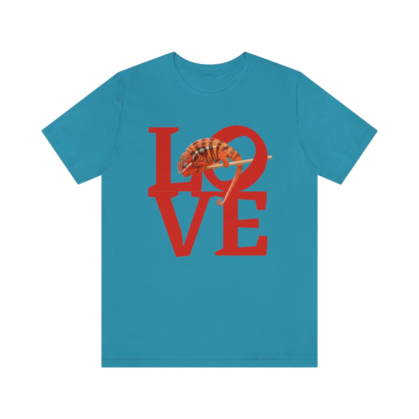 Panther Chameleon LOVE Unisex T-Shirt