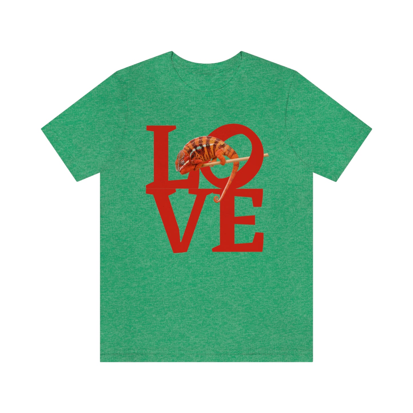 Panther Chameleon LOVE Unisex T-Shirt